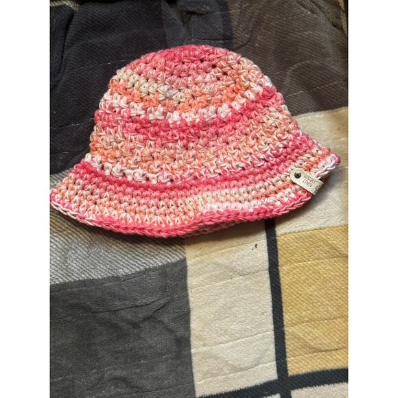 Crochet Baby Sun Hat – 6-12 Months – Handmade Pink Ombre - Picture 7 of 7